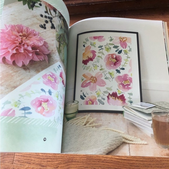DIY Watercolor Flowers Paperback book - Picture 6 of 8